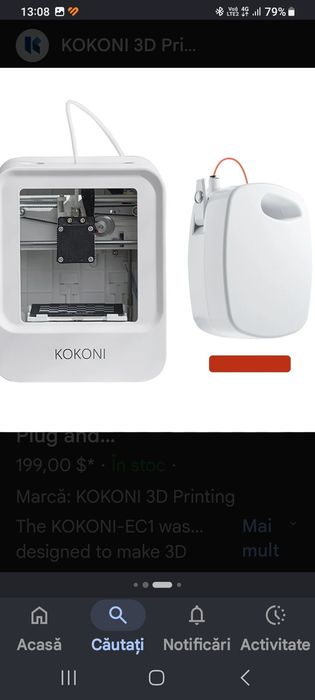 Imprimanta 3d noua