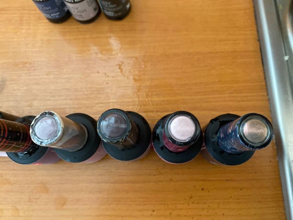 нови големи буркани за гел лак