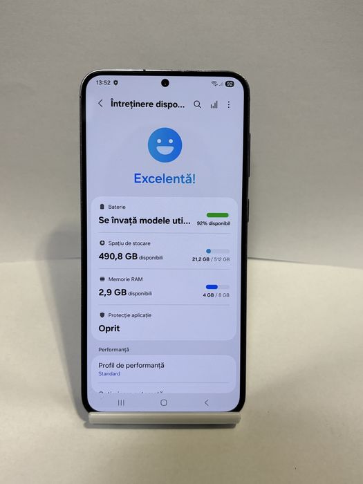 MDM vinde: Samsung S23 Plus, 512GB, Phantom Black.