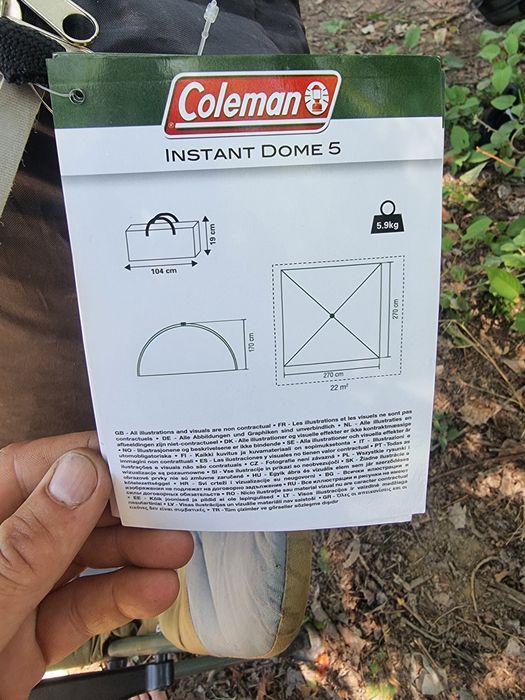 Cort camping Coleman