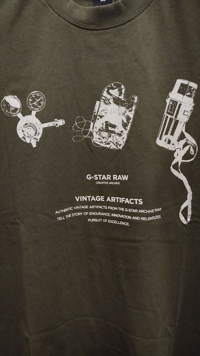 Уголемена тениска G-Star Raw Archive S , M нова мъжка оригинална