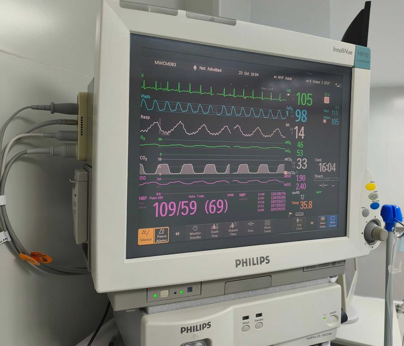 Монитор пациента Philips IntelliVue MP70 anesthesia