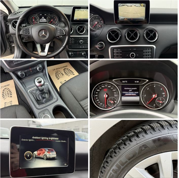 Mercedes A160d/90cp/2016 Euro 6/Facelift/Camera/Garantie/Rate fixe/