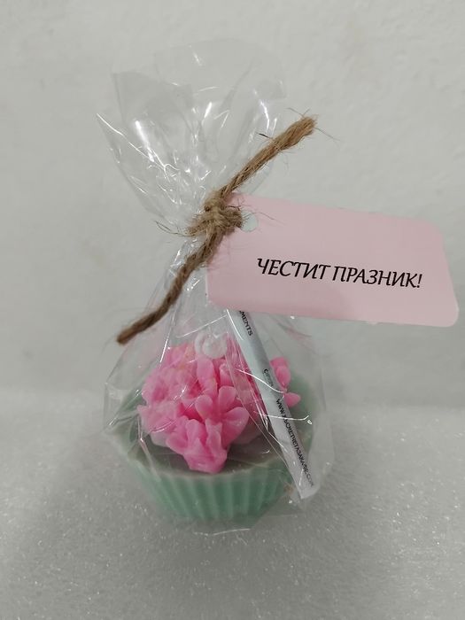 Ръчно изработени декоративни свещи за подарък и украса дом!!