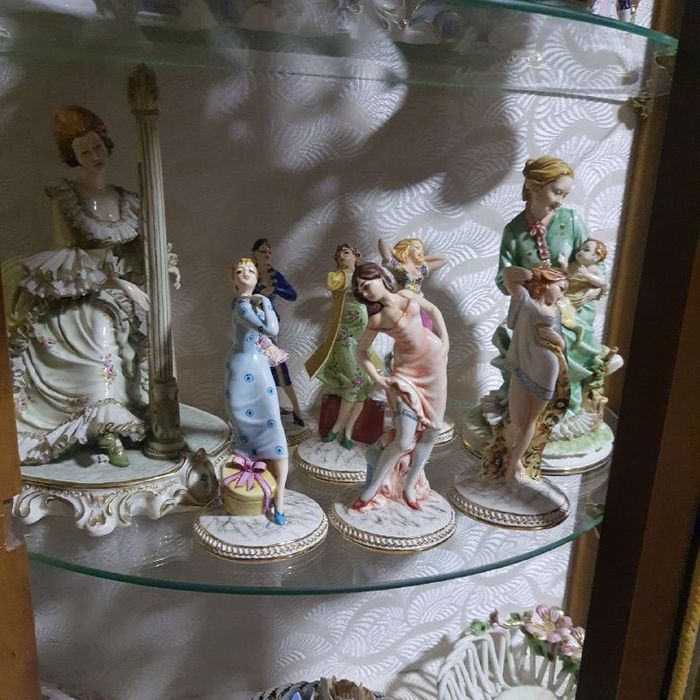 Фарфор модницы 100$ за шт