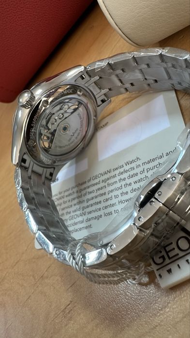 Автоматичен часовник - Geovani Verona (open heart) - swiss made