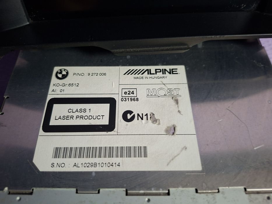 Kit Navigatie Mica Originala BMW F10 F11 Seria 5 – Unitate + Ecran + Cablu