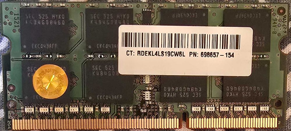 8 GB RAM DDR3L Laptop