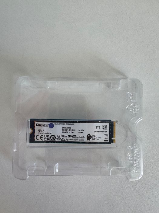 SSD KINGSTON NV3, 2TB, PCI-Express 4.0 x4, M.2