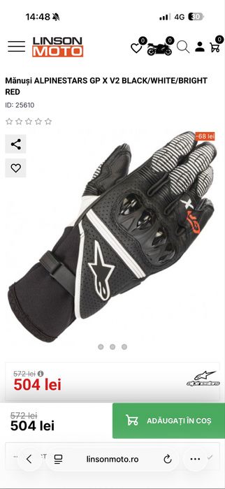 Manusi Alpinestars GP X V2  noi