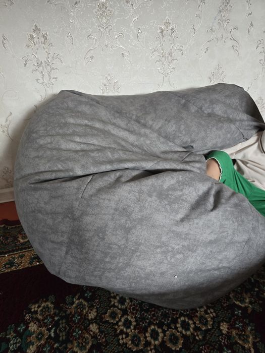 Пуфик бескаркасный мебель