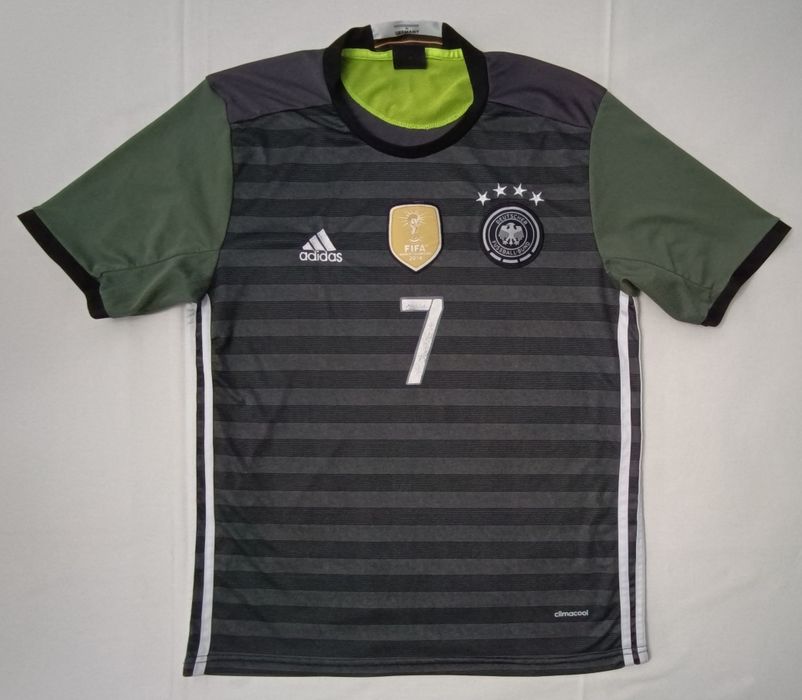 Adidas Germany #7 Schweinsteiger 2015/17 Away Jersey тениска M Адидас