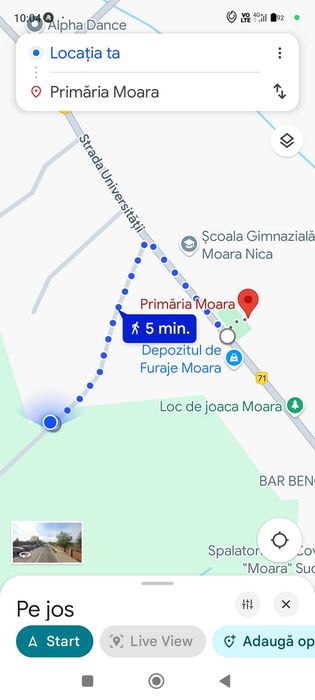 Teren in Moara central lîngă Primăria Moara