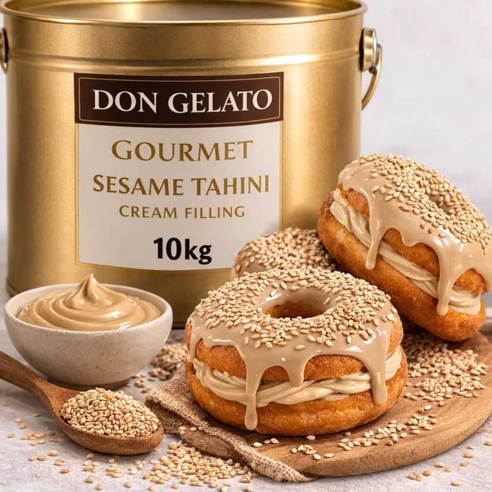 Гурме крем пълнеж със сусамов тахан Don Gelato | 1 кг / 3 кг / 10 кг
