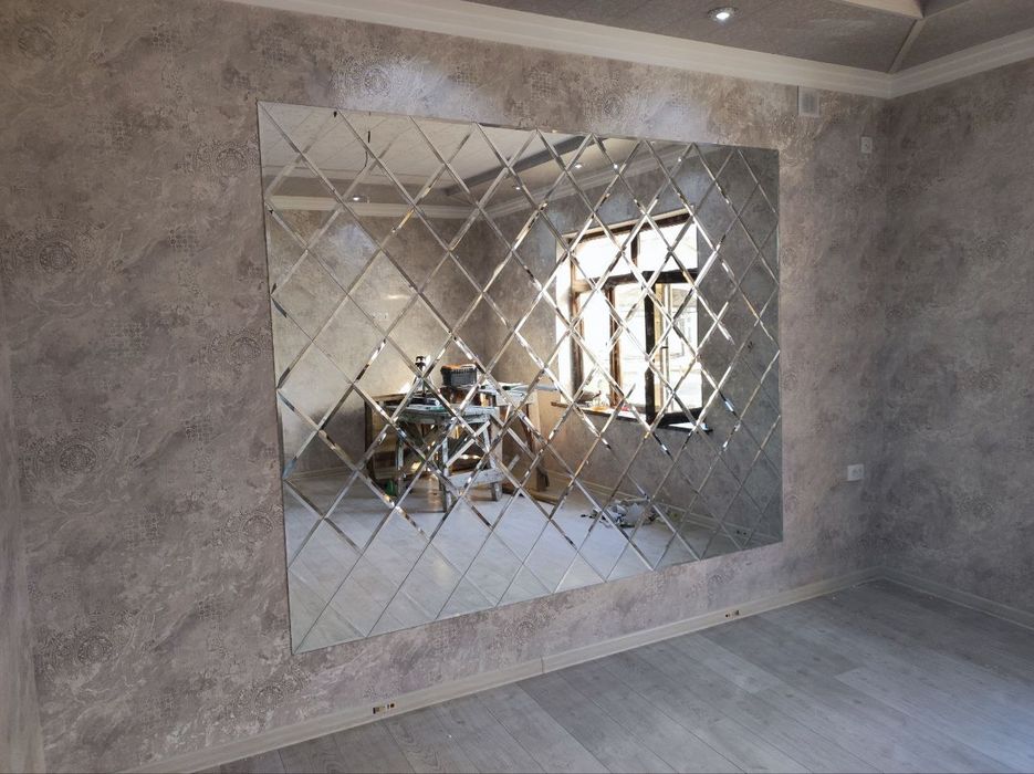 Ромбик Зеркала Rombik, Тош Ойна хизмати.Ойначи Витрина Zerkila