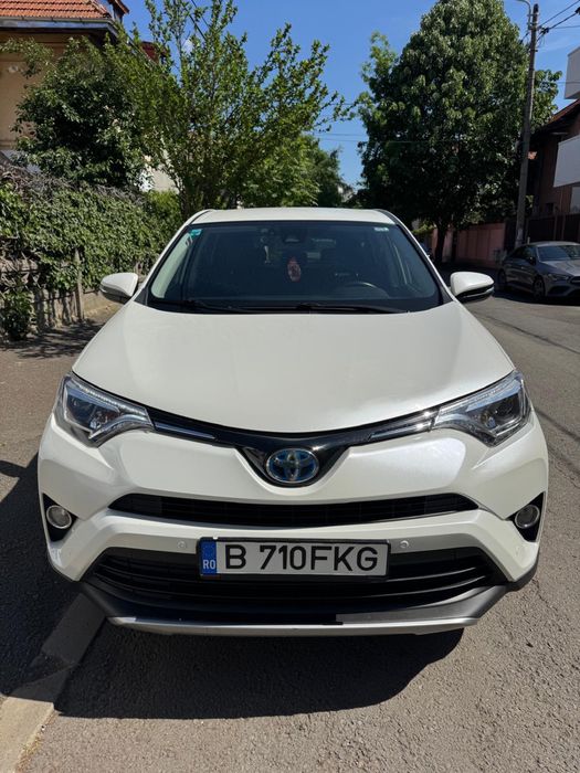 Toyota RAV4 Hybrid 2.5 (2018) | Alb Perlat | Piele