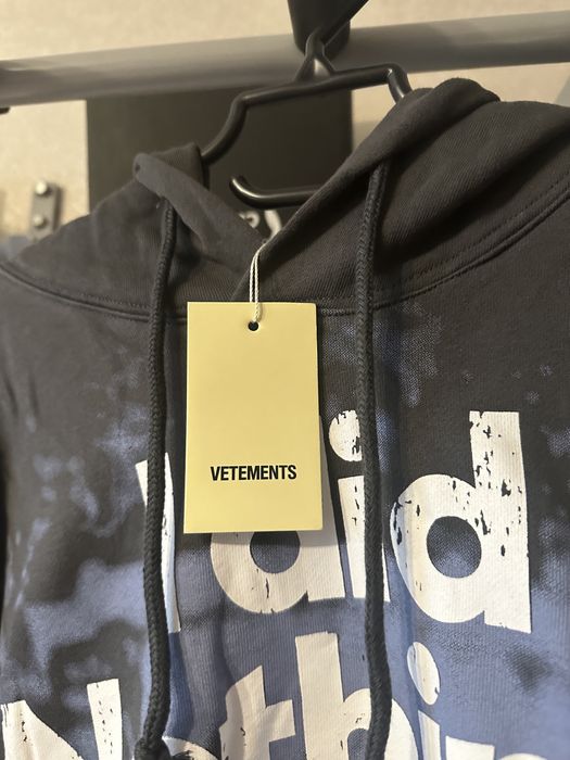 Vetements Hoodie Got Lucky