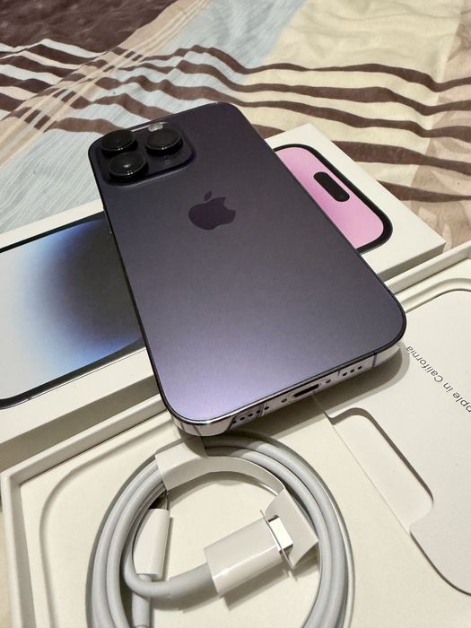 Iphone 14 PRO Deep Purple Като нов