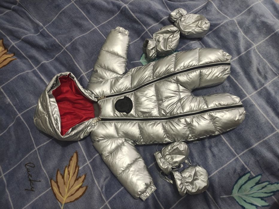 Детский  зимний комбинезон 3-6 месяцев