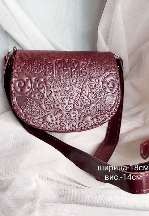 Чанти естествена кожа