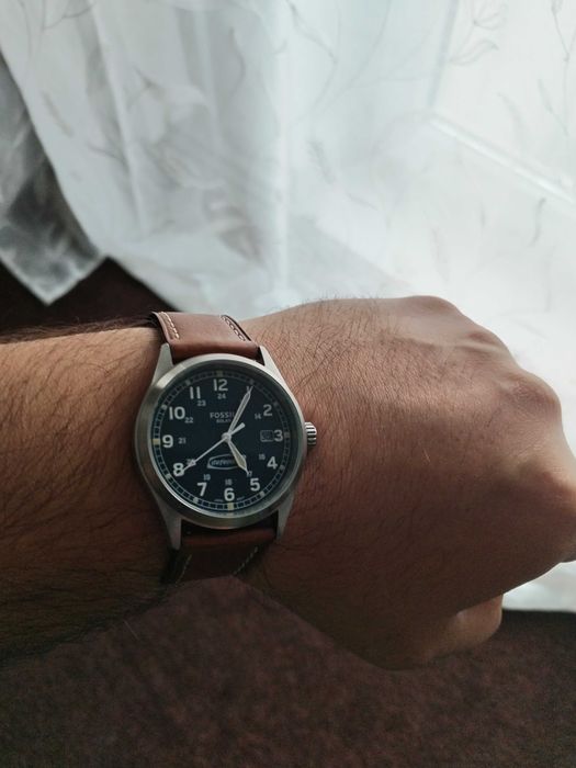 Ceas Solar Fossil FS5975 Mecanism Japonez și cutie metalică