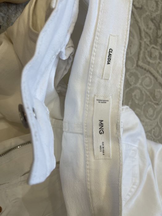 Белые Джинсы Mango, размер 38