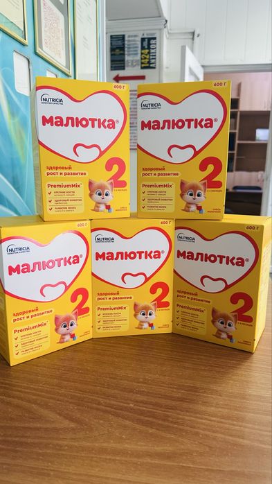 Малютка смесь с 6 месяцев 600 г