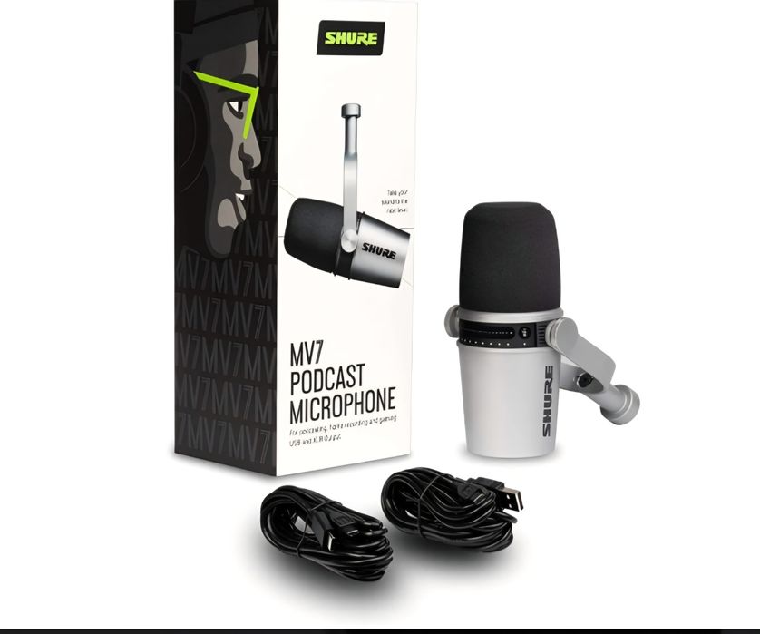 Microfon shure silver MV 7