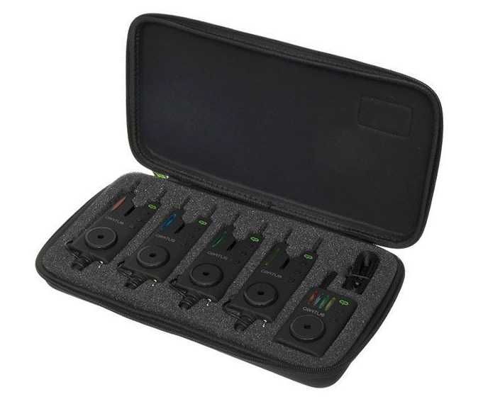 Set Avertizoare + Statie Carp Pro Cratus 4+1 - PRODUS NOU