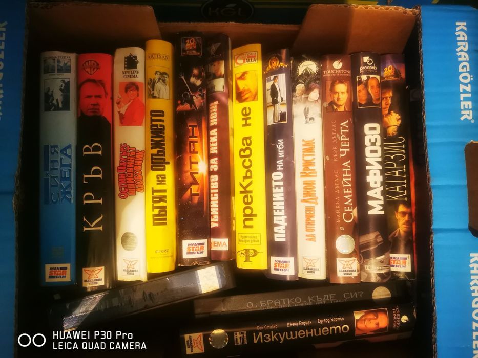 Отлични видеокасети като нови