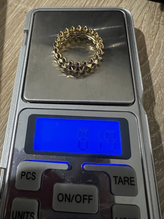 Золотое кольцо люкс работа 1:1