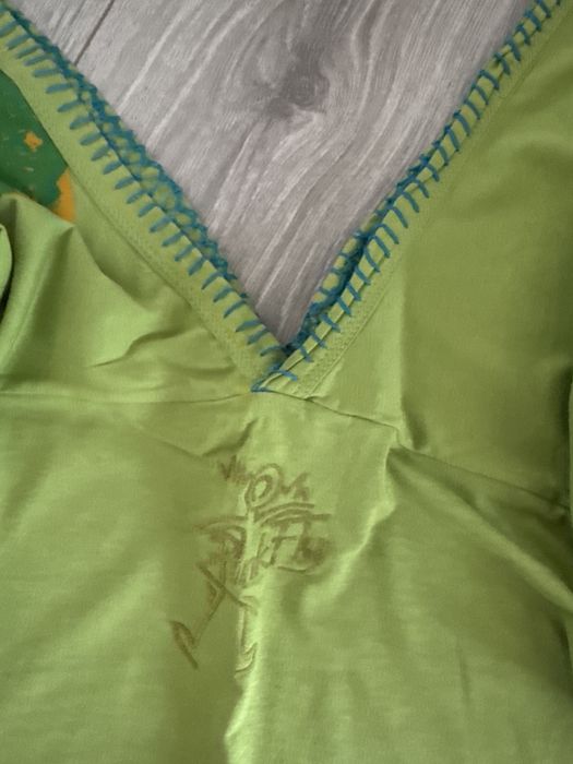 Bluza dama in V decoltata fata spate