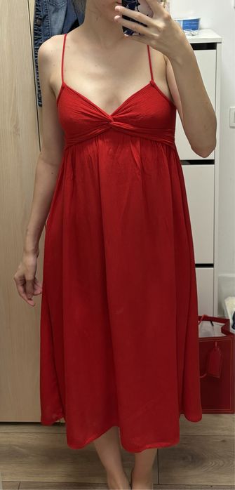 Rochie rosie lejera