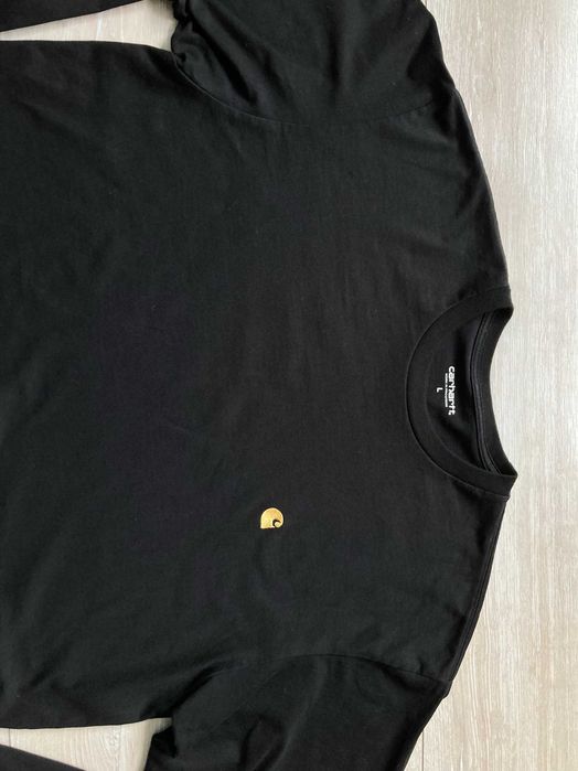 Carhartt L/S CHASE T-SHIRT мъжка черна блуза фланела размер L XL