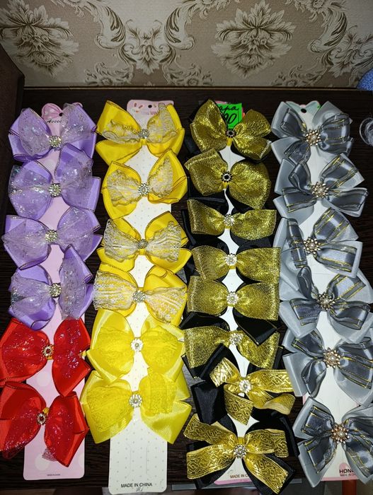 Бантики для девочек ручной работы