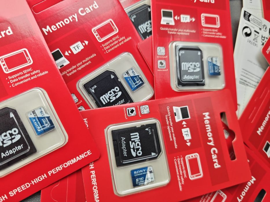 Чисто нова карта памет SONY micro Performance Card 64/128GB gb