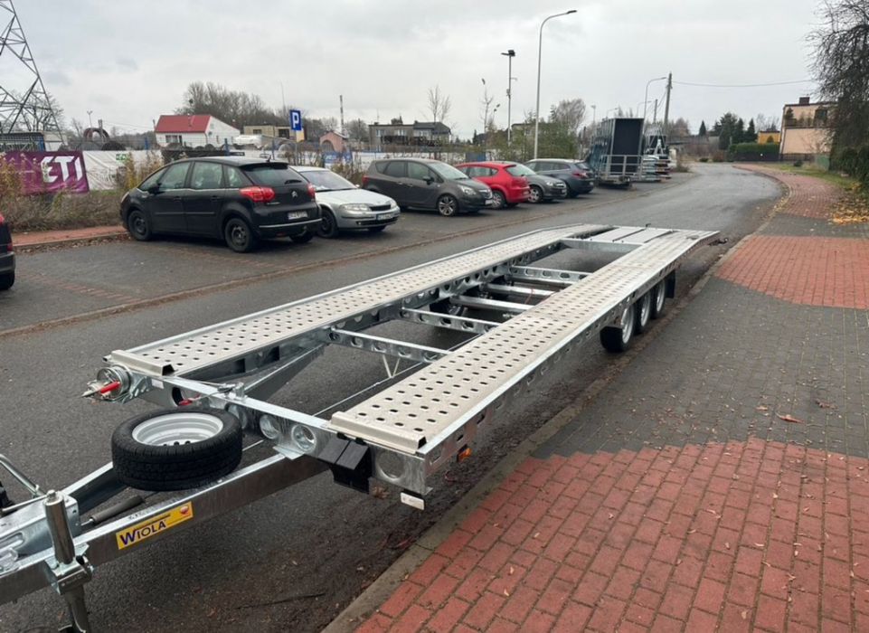 Ремарке платформа двойна WIOLA 8.5x2.10