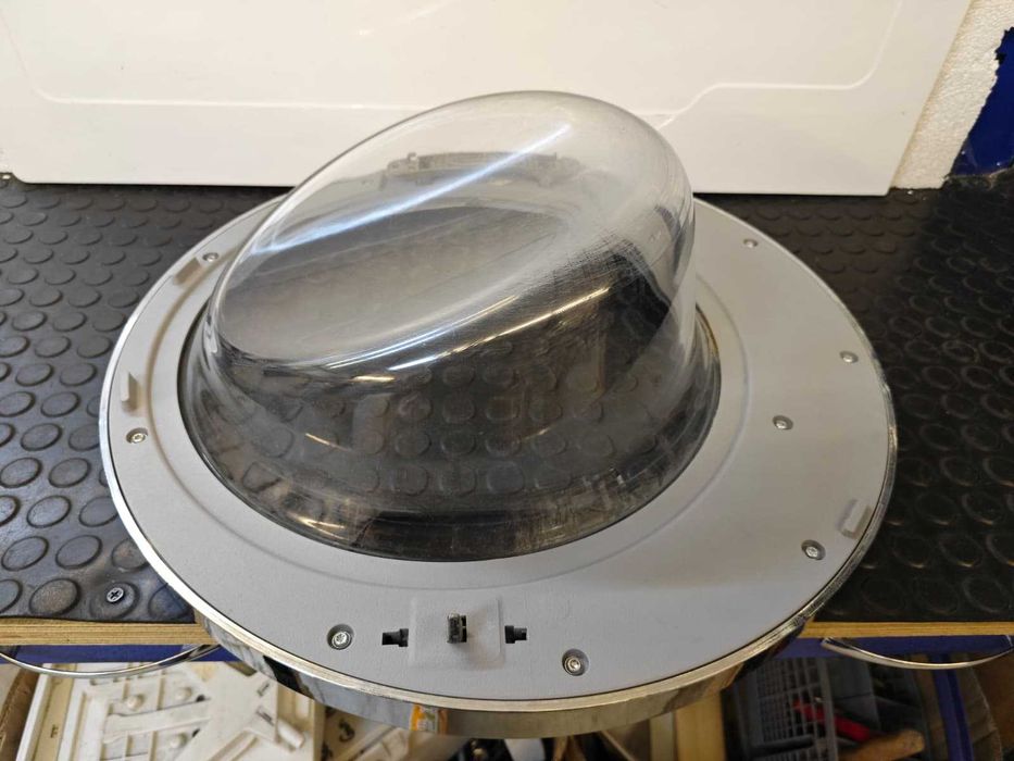 Hublou complet masina de spalat Grundig GWN48440C , rama cromata , in stare buna / B1