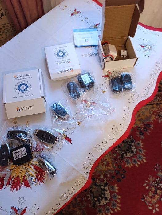 Comutatoare pentru automatizări cu telecomanda