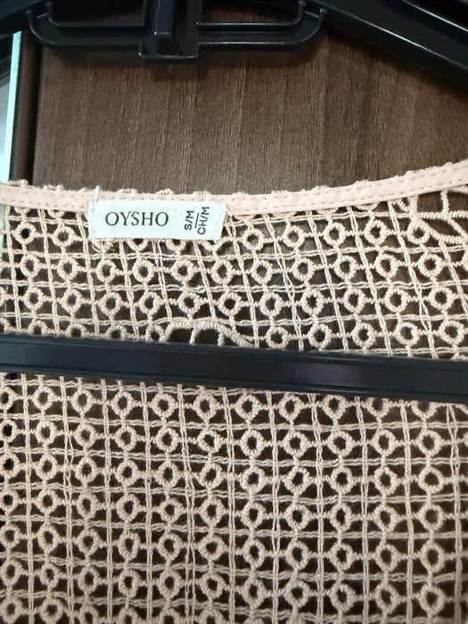 Rochie de plajă Oysho S/M – bumbac brodat