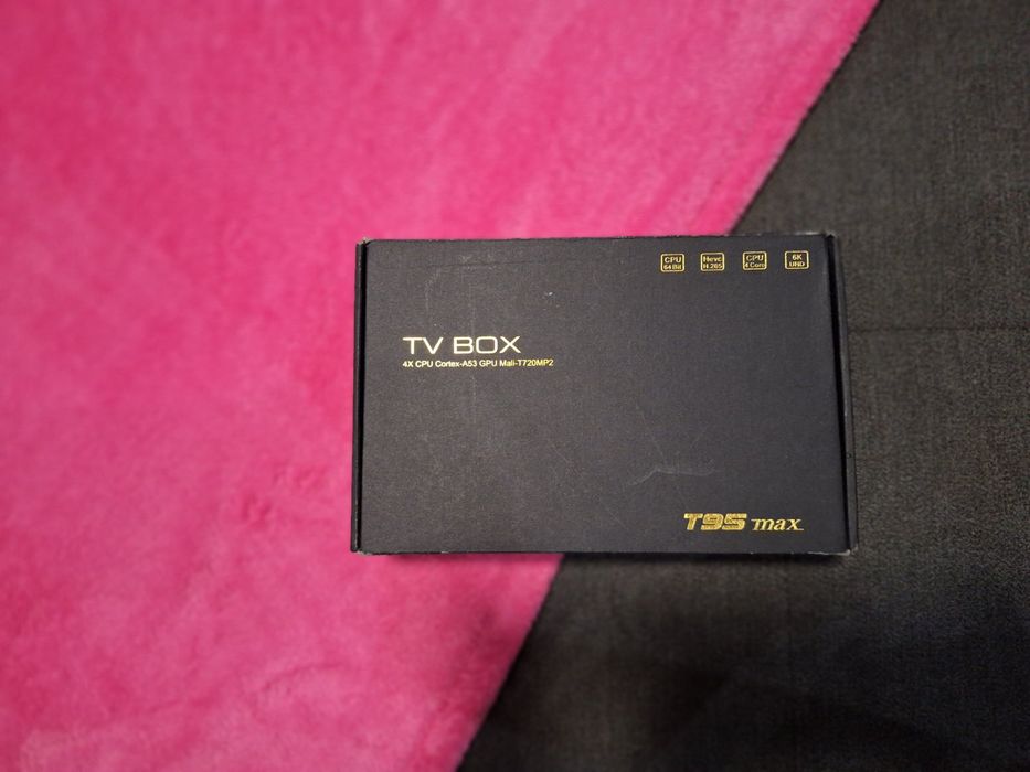 TV Тонколона T95 Max Mини PC Quad Core ARM Cortex A53, 2GB Ram/ 16GB