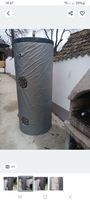 Boiler pentru centrala lemne  500 l