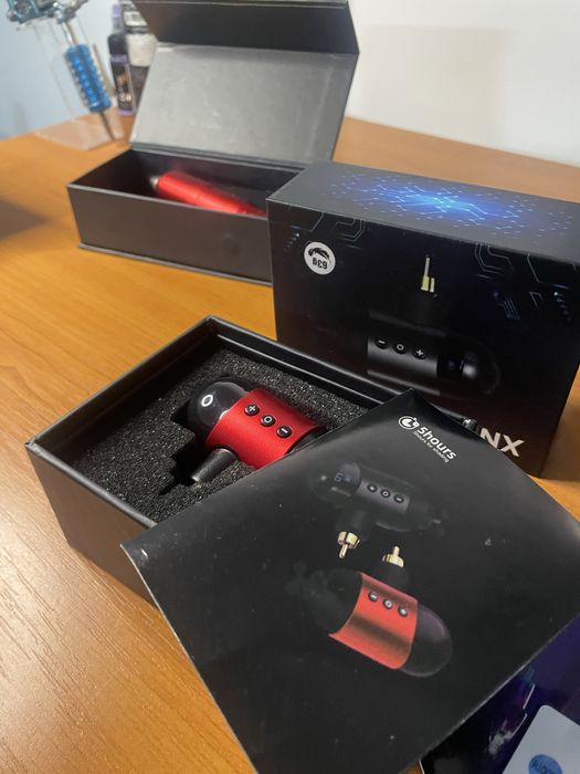 Aparat de tatuat Hummingbird Bronc – ca nou, original, la cutie