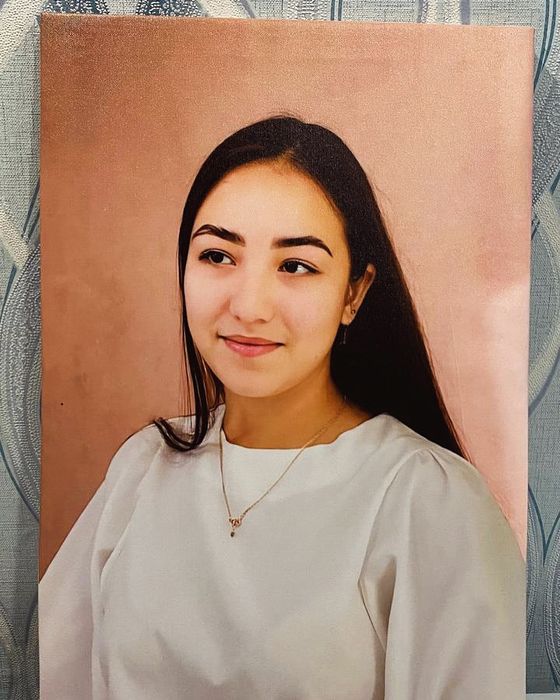 Фото портрет на холсте