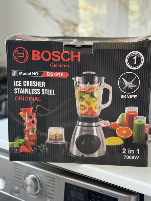 Продается новый Блендер+кофемолка Bosch