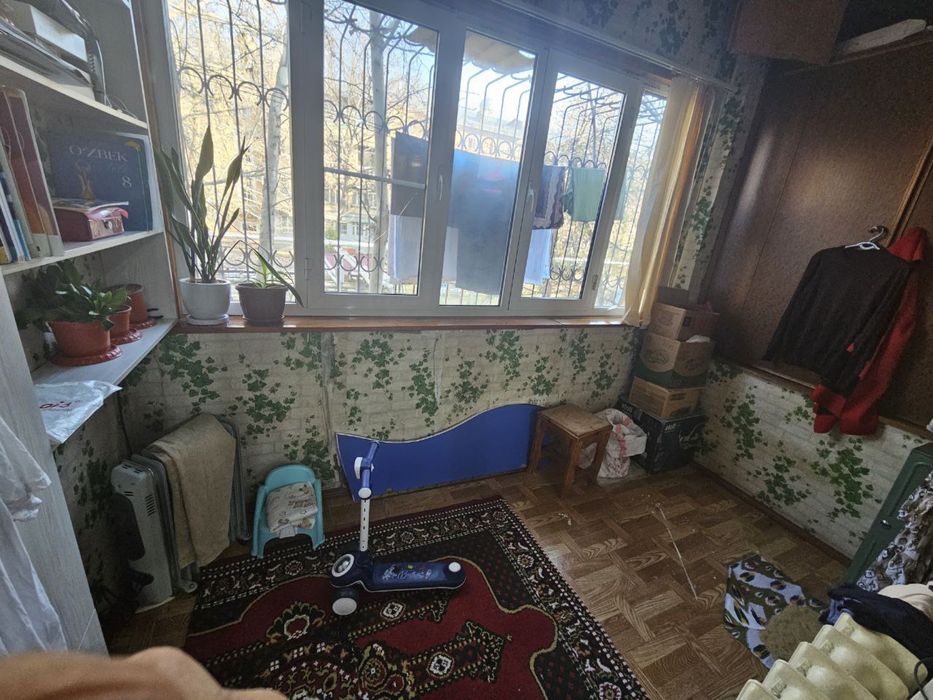 Чиланзар 1-кв, Высокопотолочка 2/2/4 Средний ремонт балк 2х4