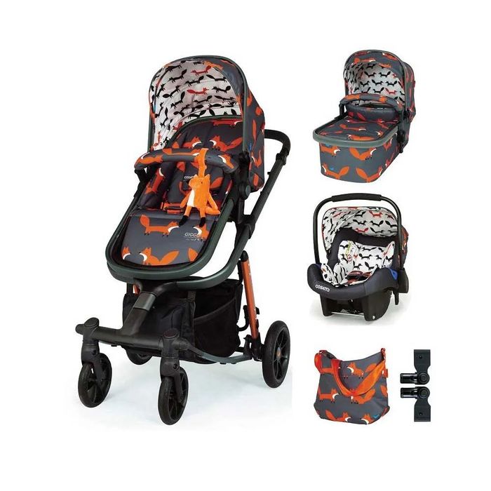 Детска количка Cosatto Giggle Quad Charcoal Mister Fox