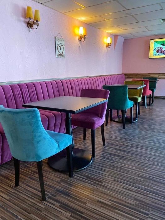 Canapele restaurant matlasate