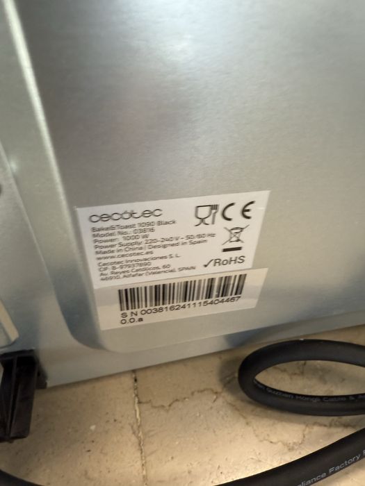 Мини фурна Cecotec