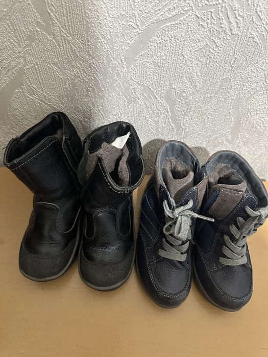 Зимнии сапоги на цигейке